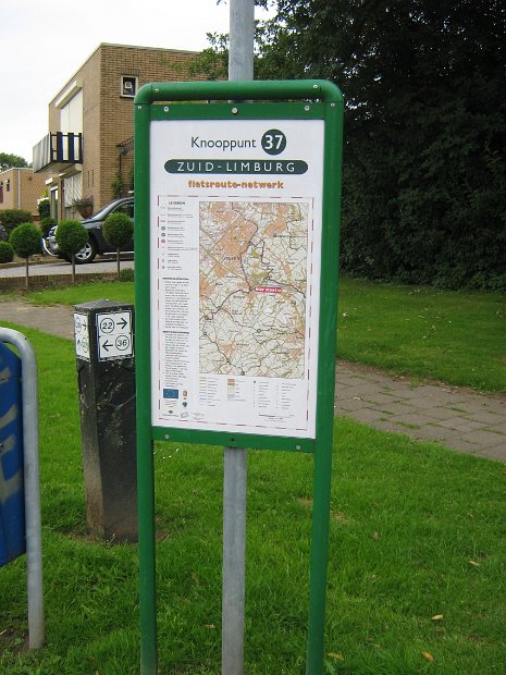 Knooppunt fietsroutes Z.Limburg